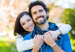 Couple Smiling