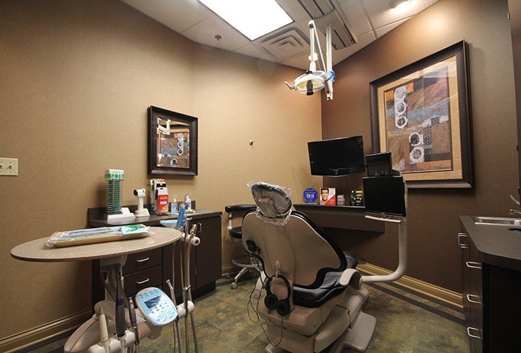 Dental exam room