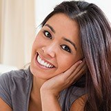 Young woman with gorgeous smile